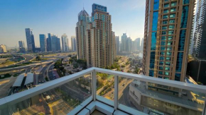Mag218 Tower, 02 Bedrooms + Halll + Maids room with Full Panoramic View in Marsa Dubai